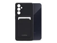 Mobilize Mobilize Rubber Gelly Card Case Samsung Galaxy A55 5G Matt Black