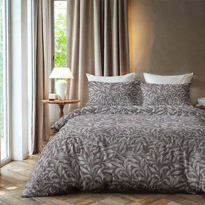 Dekbedovertrek Classic Foliage - Tweepersoons (200x200 Cm) - Paars Microvezel - Natuur - Zydante - Dekbed-Discounter.nl Dekbedovertrek Classic Foliage - Tweepersoons (200x200 Cm) - Paars Microvezel - Natuur - Zydante - Dekbed-Discounter.nl