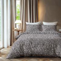 Dekbedovertrek Classic Foliage - Tweepersoons (200x200 Cm) - Paars Microvezel - Natuur - Zydante - Dekbed-Discounter.nl