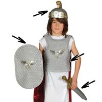 Romeinse ridder carnavalskostuum voor kinderen - thumbnail
