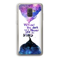 Stars quote: Samsung Galaxy A8 (2018) Transparant Hoesje Stars quote: Samsung Galaxy A8 (2018) Transparant Hoesje