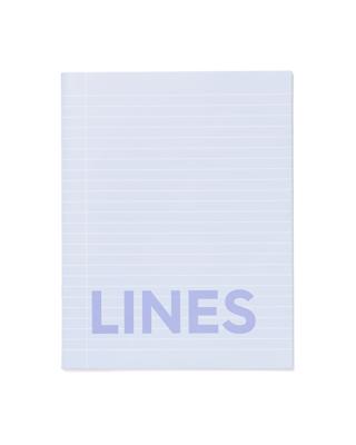 HEMA Schriften Blauw A5 Gelinieerd - 3 Stuks