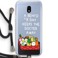 Bento a day: Samsung Galaxy J3 (2017) Transparant Hoesje met koord