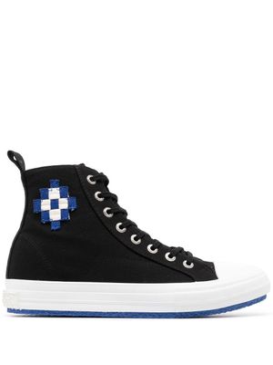 Marcelo Burlon County of Milan baskets montantes à lacets - Noir