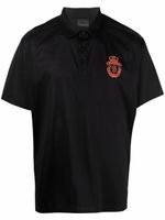 Billionaire polo à logo brodé - Noir