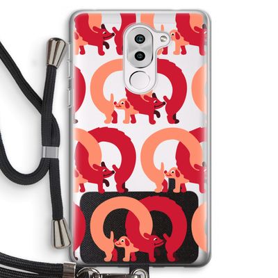 Dogs: Honor 6X Transparant Hoesje met koord