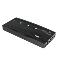 StarTech.com 4-Poort PS/2 KVM-switch Set met Kabels Zwart - thumbnail