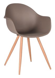 LABEL51 Eetkamerstoel 'Parma', kleur Bruin