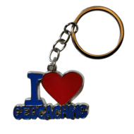 I Heart Geocaching Keychain