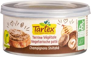 Tartex Vegetarische Paté Champignons Shiitaké