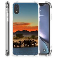 Apple iPhone Xr Case Anti-shock Olifanten - thumbnail