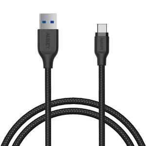 AUKEY CB-AC1 USB-kabel 1,2 m USB 3.2 Gen 1 (3.1 Gen 1) USB A USB C Zwart