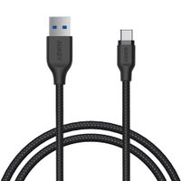 AUKEY CB-AC1 USB-kabel 1,2 m USB 3.2 Gen 1 (3.1 Gen 1) USB A USB C Zwart - thumbnail