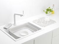 Brabantia Sink Side afwasbak met afdruipschaal - Light Grey - thumbnail