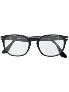 Persol lunettes de vue à monture ronde - Noir