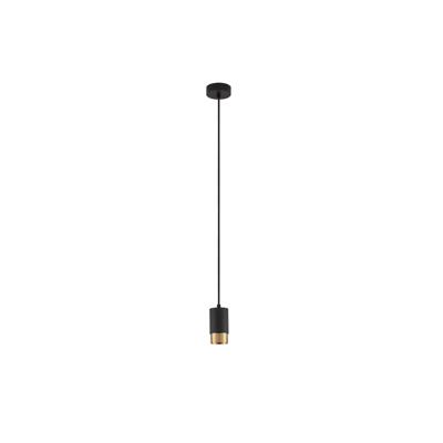 Lyora HanglampPongo S enkel 10,8cm zwart met goud - 9911526