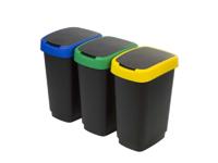 ROTHO Twist - prullenbak - 3 x 25l