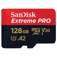 SanDisk Extreme Pro 128GB MicroSDXC UHS-I V30