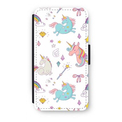 Fantasiewereld: iPhone X Flip Hoesje