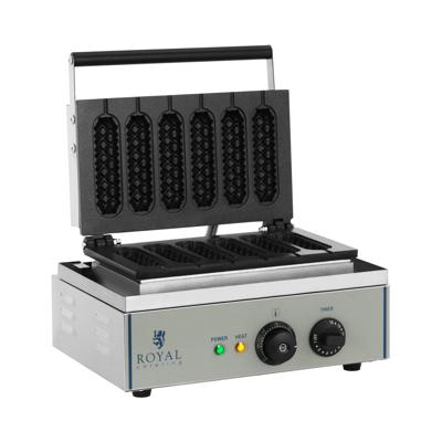 Wafelijzer - 1.550 watt - stick - maïshond