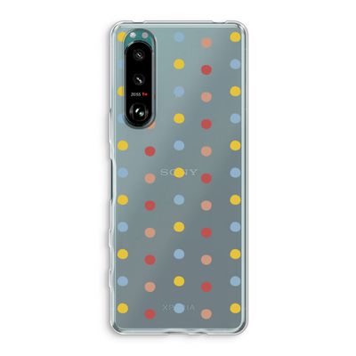Bollen: Sony Xperia 5 III Transparant Hoesje
