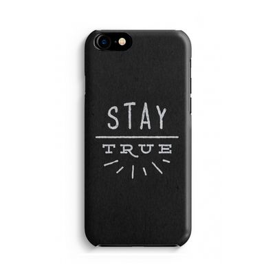 Stay true: Volledig geprint iPhone SE 2020 Hoesje