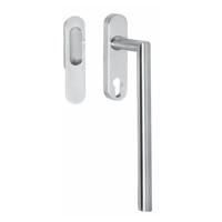Intersteel SchuifdeurbeslagSlydo hoek RVS met profielcilinder - 0035.450061