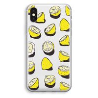 When Life Gives You Lemons...: iPhone XS Transparant Hoesje