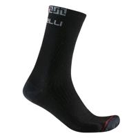 Castelli Bandito Merino 18 fietssokken zwart heren S-M