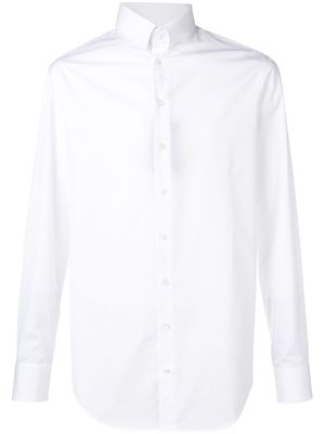 Giorgio Armani chemise ajustée classique - Blanc