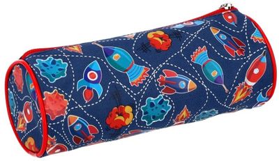 Gerimport etui Raket junior 21 x 8 cm polyester blauw Gerimport etui Raket junior 21 x 8 cm polyester blauw