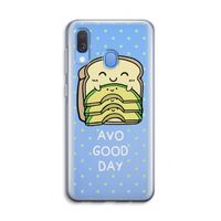 Avo Good Day: Samsung Galaxy A40 Transparant Hoesje