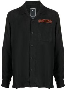 Maharishi chemise brodée Year of the Rabbit - Noir