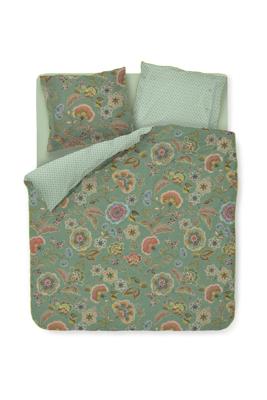 Pip Studio Dekbedovertrekset Matata Groen 200x200/220cm