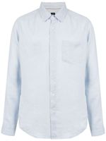 Osklen chemise en lin - Bleu