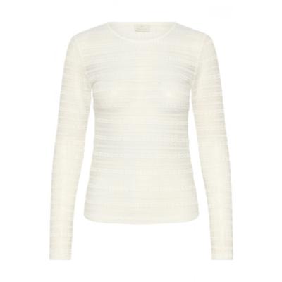 Kaffe - Wit | unisex | Top | Wit | XL | regular | Kamst mode