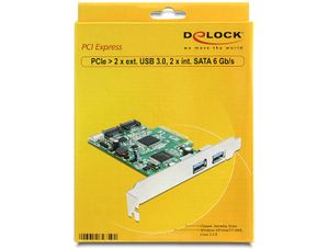 DeLOCK 89359 interfacekaart/-adapter Intern USB 3.2 Gen 1 (3.1 Gen 1)