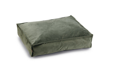 Designed by Lotte Ligkussen hond Nalino - Groen 70 x 55 x 15 cm