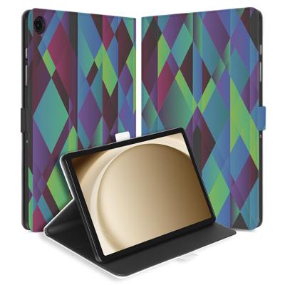 Book Case Hoesje met Standaard Abstract Green Blue Samsung Galaxy Tab A11 Plus Book Case Hoesje met Standaard Abstract Green Blue Samsung Galaxy Tab A11 Plus
