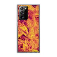 Eternal Fire: Samsung Galaxy Note 20 Ultra / Note 20 Ultra 5G Transparant Hoesje