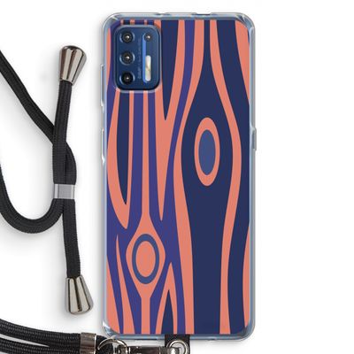Bast A: Motorola Moto G9 Plus Transparant Hoesje met koord