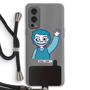 Zwaai: OnePlus Nord 2 5G Transparant Hoesje met koord