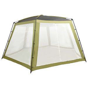 VidaXL Zwembadtent 660x580x250 cm stof groen