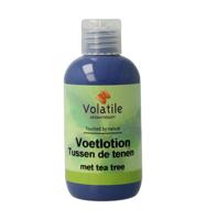 Voetenlotion tussen de tenen
