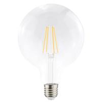 HOFTRONIC™ LED Filament lamp E27 - 9 Watt 1055 Lumen - G125 - 2700K Warmwit licht - Dimbaar - Helder glas HOFTRONIC™ LED Filament lamp E27 - 9 Watt 1055 Lumen - G125 - 2700K Warmwit licht - Dimbaar - Helder glas
