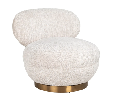 Draaifauteuil Jace Lovely Cream