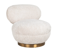 Draaifauteuil Jace Lovely Cream