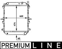 Radiateur CR723000P