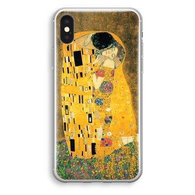 Der Kuss: iPhone XS Transparant Hoesje