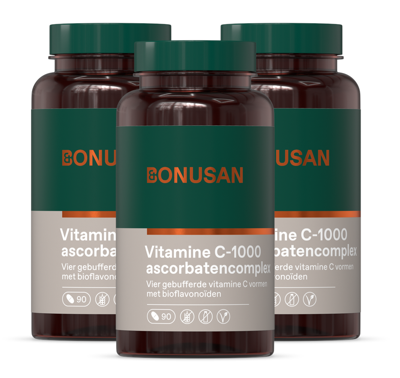 Bonusan Vitamine C-1000 Ascorbatencomplex Tabletten